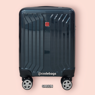 CODEBAGS กระเป๋าเดินทาง รุ่น ANTI33 ขนาด 16 นิ้ว 4ล้อ ล๊อกรหัส ซิปกันขโมย ขึ้นเครื่องได้ทุกสายการบิน (พร้อมส่งในไทย)