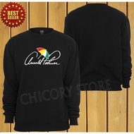 ARNOLD PALMER Unisex Premium Cool CREWNECK Sweater Jacket for Men & Women