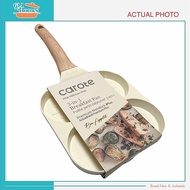 Carote 3-in-1 Breakfast Pan, Frying Pan Pancake Omelette Maker PFOA-Free Nonstick