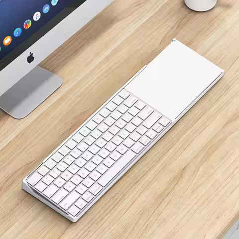 2 in 1 Tray Palm Rest Stand For Apple Magic Keyboard id 2 3 4 A3203 A2449 A2450 Magic Trackpad 2 3 W