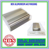 A43 Aluminum Box Length L.12xW8.5xH4.5 Cm