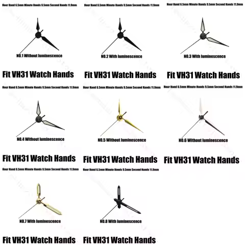 Watch Hands for Vh31 Vh60 Vh65 Vh61 Vh63 Vh67 Vh68 Vh83 Vh88 Movement Vh31 Movement Watch Pointer Sw