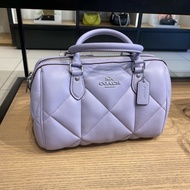 CJ610 Rowan Satchel with Puffy Diamond Women Crossbody Sling Boston Bag 610