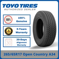 265/65R17 Toyo Tires Open Country A34 *Year 2023