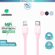 UGREEN 1M USB C to Light Cable Certified Silicone Type C PD Fast Charging Phone 13 Pro Max Phone 12 