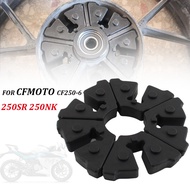 For CFMOTO CF250-6 250NK 250SR 250nk Motorcycle Sprocket Hub Damper Rear Wheel Drive Rubber Buffer S