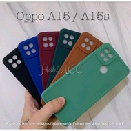 terhemat Softcase Silikon Case Pro Camera Lens Protector OPPO A15 OPPO