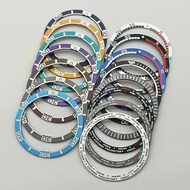 38x31.5mm Flat Aluminum Watch Bezel Insert Fit For SKX007 SKX009 SRPD NH35 NH36 Watch Case Bezel Ins