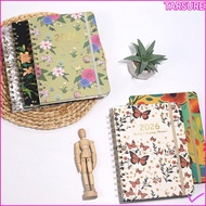 TARSUR Calendar 2026, Agenda A5 2026 Planner, Jan.2026 - Dec.2026 Weekly and Monthly Monthly Tabs Co