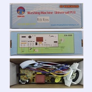 XN999 Wires UNIVERSAL Washing Machine PCB Board XN-999 With Wires / Board Mesin Basuh XN 999