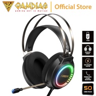 Gamdias EROS M3 Stereo RGB USB Gaming Headset Exquisite Earcup Facade Design Large 50mm Speakers Hea