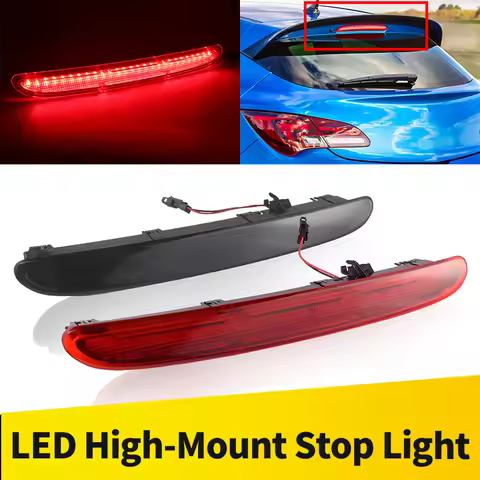 1pc LED High Level Third Brake Light For Vauxhall/Opel Astra J 5D Hatchback 09-2015, Astra J GTC OPC