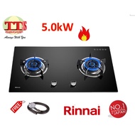 TTS-Rinnai Gas Hob RB-982G / RB982G / Two Burner Gas Hob / Gas Stove / Dapur Gas / Cooking Stove