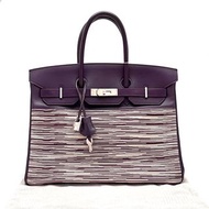 Hermes Birkin 35拼色手袋