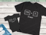 Copy Paste Shirts Father and Baby Matching Shirts Father's Day Shirt Daddy And Daughter Shirt Father