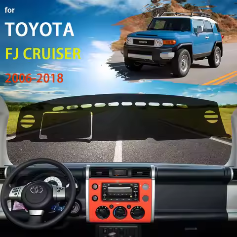Dashboard Pads Protective For Toyota FJ Cruiser 2006~2018 GSJ10 Car Accessories Dash Board Carpet 20