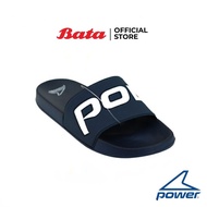 Bata POWER MENS SLIPPER รองเท้าแตะแฟชั่นชาย สีน้ำเงิน รหัส 8619926 Mensandal SUMMER