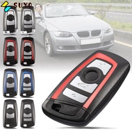 SUYO Remote Car Key Shell, Folding 3/4 Button Car Key Shell, Flip ABS Key  Cover for BMW CAS4 F 3 5 