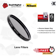 Neutral Density ND1000  ฟิลเตอร์เลนส์  49mm 52mm 55mm 58mm 62mm 67mm 72mm 77mm 82mm 95มม medium gray