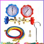 R410A 3 Way AC Diagnostic Manifold Gauge Set Replacement Accessories for Freon Charging Fits R-404A 