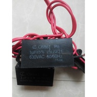 C cbb61, po, 1uf/630vac Fan Capacitor Motor Capacitor Machine Equipment Capacitor with Screws Below
