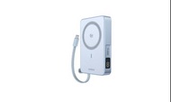 旺角門市發售 [原裝行貨 1年保養] UGREEN 綠聯 MagFlow 10,000mAh 行動電源,Qi2 25W 認證無線充電,磁性便攜式充電器,適用於 MagSafe 內建連接線,30W US