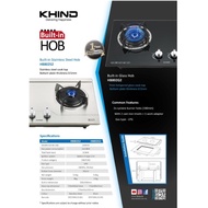 Khind HB802G2 Built In Stainless Steel Hob