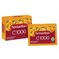 Hemaviton C1000 Sachet Vitamin C 1000mg Drink Powder Endurance Sugar Free Sugar Free Orange Flavor