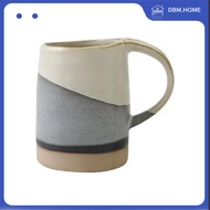 DBM.HOME-Coarse Pottery Cup Retro National Trend Mug Black and White Latte Cup Coffee Cup Chinese St