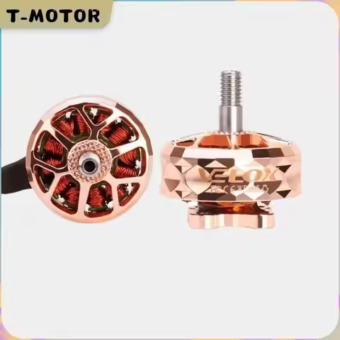 T-Motor New VELOX VELOCE V2307 V2 1950KV 6S 2550KV 4S Brushless Motor W/4mmTitanium alloy shaft 5inc