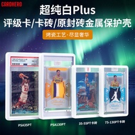 Ultra Pure White PSA BGS Grading Card Metal Protective Case 35PT 130PT Star Card Pokémon Anti Blue G