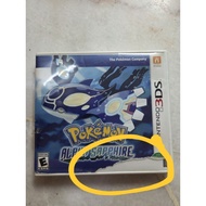 3ds Pokémon alpha sapphire us version used game
