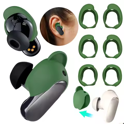 3 Pairs Silicone Ear Tips Covers Ear Bud Tips Sport Wingtip for Bose QuietComfort Ultra Earbuds for 