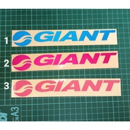 Giant bicycle reflective stickers