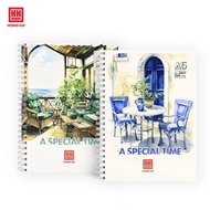 XO Spring notebook 200 pages A5 Hong Ha Bistro - 2837