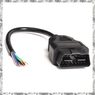 [D E O K]  OBD2 16 Pin Car Diagnostic Interface Tool Adapter 16pin Male Connector Extension Opening 