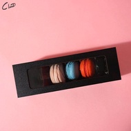 Macaron Packaging Box High-End Macaron Dessert Box Macaron Cake Dessert Snack Casual Snack Black Pac