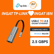 TP-Link UE302C 2.5G USB-C Ethernet Adapter – 2.5 GbE Aluminum Foldable Plug-n-Play Travel-Ready @ IB