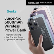[Benks] 6000mAh JuicePod Lightweight Wireless Magnetic Power Bank
