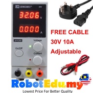 [READY STOCK] K3010D 100V / 220V 240V High Precision 0-30VDC 30V 10A Variable Adjustable AC to DC Vo