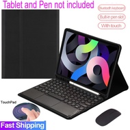 ◈Samsung Galaxy Tab S6 Lite A7 A8 S7 S8 S7+Plus S8+Plus Magnetic Detachable Bluetooth Touchpad Keyboard Mouse Cover♭