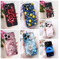 Phone Case Tecno Spark 40 Cover Silicone Cute Cat Fashion Funny Painted Casing Tecno Spark40 KM5