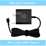 Genuine HP 45W 20V 2.25A USB-C Type-C AC Adapter TPN-LA06 Power Charger for Elite X2 1012 G1 X360