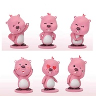 韩国loopy露比盲盒玩偶周边可爱海狸公仔摆件礼物Korean Loopy Ruby Blind Box Dolls Around宝贝童装20251030