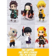 ❖◘▦Figuarts Mini: Tanjiro, Little Nezuko, Kanao, Inosuke, Tomioka Giyu, Rengoku, Zenitsu: Demon Slay