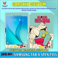 Garskin Skin Tablet Samsung Tab A 8 S Pen P355 Custom Gambar Sendiri
