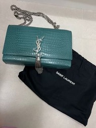 YSL流蘇包 綠色