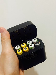 📣.. Doublepow rechargable 2A / 3A batteries charger 八槽智能充電盒 黑色, AAA 電電池, AA 電電池