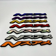 Emblem Timbul Akrilik Nmax Dapet 2pcs Emblem Tebal 3mm Emblem Motor Acrylic