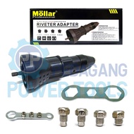 Diskon MOLLAR ADAPTOR TANG RIVET MESIN BOR LISTRIK CORDLESS PAKU RIVET